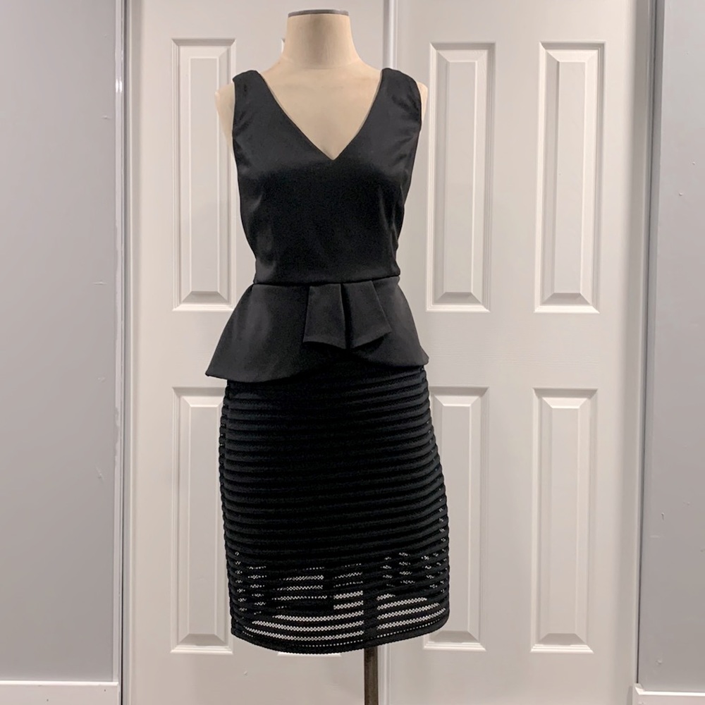 Bisou Bisou black formal dress